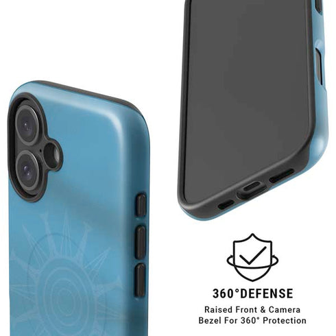 Uruguay Soccer Flag iPhone 16 Plus Magsafe Impact Case